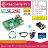 KIT-5D(256)  Raspberry Pi 5 (8GB RAM) - Complete SET (MicroSD 256GB)